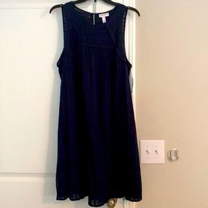 Navy Blue maternity dress